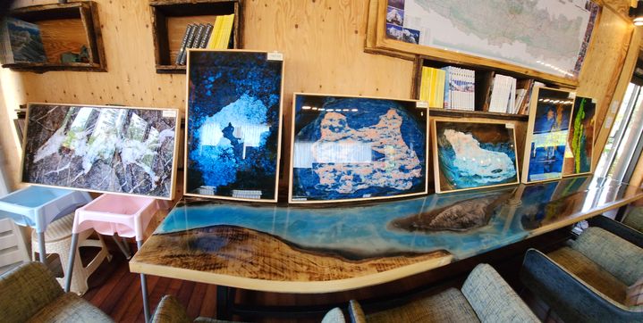 [진주=뉴시스]김재수 대장의 ‘신비한 색채 사진전’.(사진=김재수 대장 제공).2025.08.07.photo@newsis.com *재판매 및 DB 금지