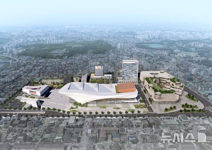 [전주=뉴시스] 전주 마이스 복합단지 조성사업 조감도. (사진=전주시 제공) 2025.08.07. photo@newsis.com 