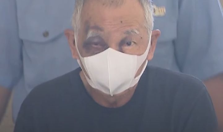 [서울=뉴시스] 일본서 76세 아버지가 상습적으로 자신을 폭행하는 50대 장남을 흉기로 찌르는 사건이 발생했다. (사진 = FNN 유튜브 캡처) 2025.08.07. *재판매 및 DB 금지