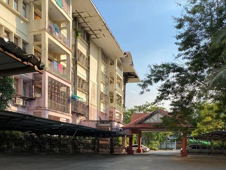 [서울=뉴시스] 한국인 김모씨가 2일 피살된 것으로 보도된 미얀마 양곤의 ‘카바르 아예 콘도’(출처: 현지 매체 DVB) 2025.08.07. *재판매 및 DB 금지