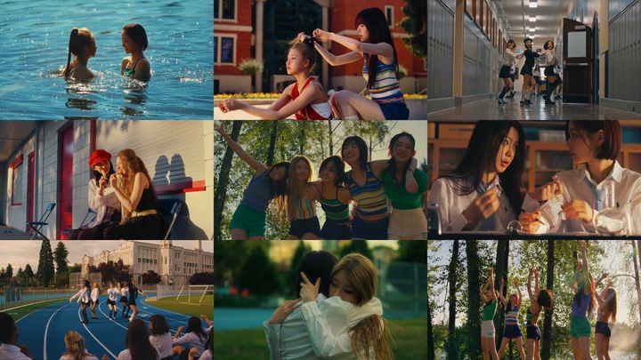 [서울=뉴시스] 소속사 스타쉽엔터테인먼트는 지난 6일 공식 유튜브 채널에 첫 번째 디지털 싱글 앨범 타이틀 곡 '댄싱 얼론' 뮤직비디오를 공개했다. (사진=스타쉽엔터테인먼트 제공) 2025.08.07. photo@newsis.com *재판매 및 DB 금지