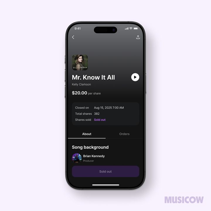 뮤직카우, SEC 통과한 음악증권 완판…"美에 문화금융 첫 수출"
