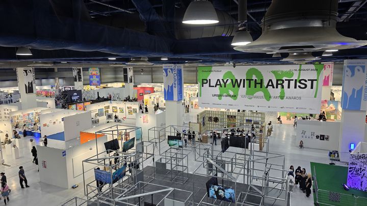 [사진=박현주미술전문기자] 어반브레이크 2025 전시 전경 *재판매 및 DB 금지