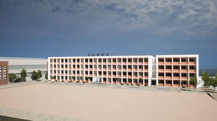 [대구=뉴시스]대구교육청, 군위중 교사동·기숙사 증축…콘크리트 모듈러 공법(사진=대구교육청 제공) photo@newsis.com *재판매 및 DB 금지