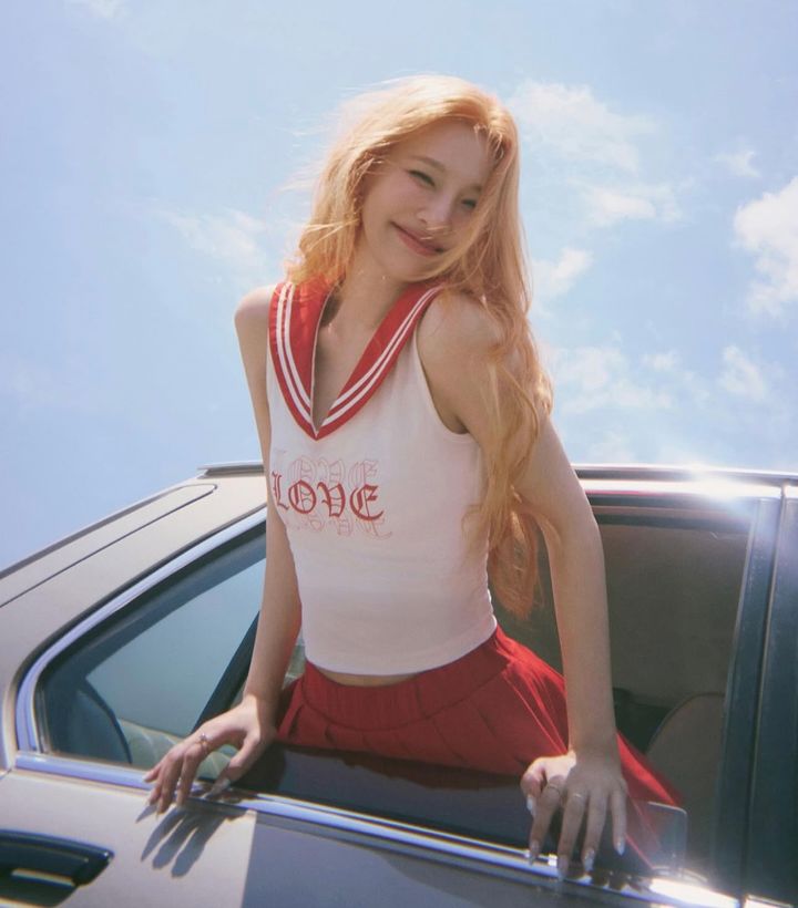 [서울=뉴시스] 그룹 레드벨벳 멤버 조이. (사진=조이 인스타그램 캡처) 2025.08.08. photo@newsis.com *재판매 및 DB 금지