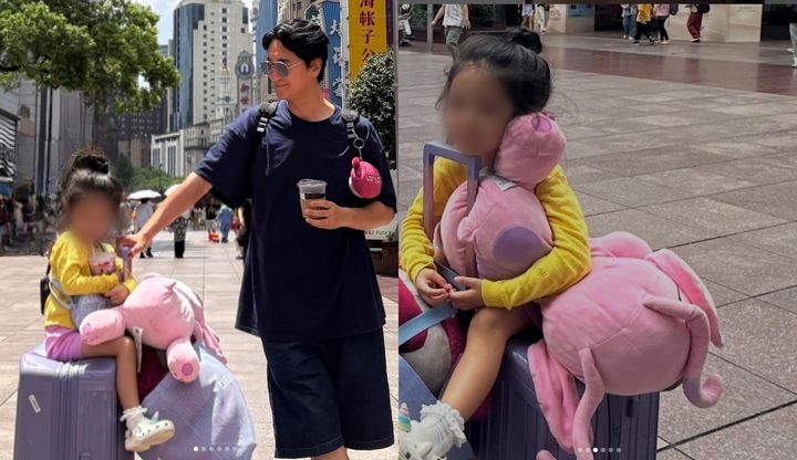 [서울=뉴시스] 배우 신현준이 딸과의 근황을 공개했다. (사진=신현준 인스타그램 캡처) 2025.08.08. photo@newsis.com *재판매 및 DB 금지