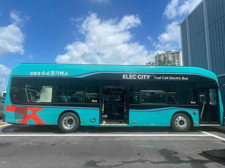 [춘천=뉴시스] 수소버스. (사진=뉴시스 DB). photo@newsis.com *재판매 및 DB 금지