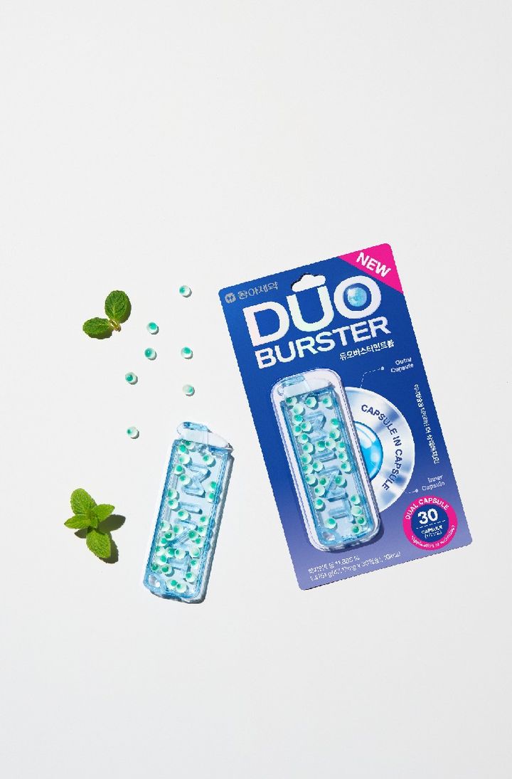 [서울=뉴시스] '듀오버스터 민트볼' CU 입점 (사진=동아제약 제공) photo@newsis.com *재판매 및 DB 금지