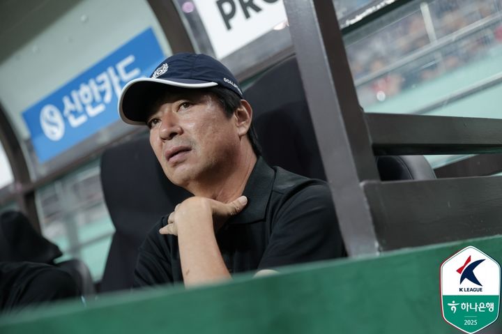 [서울=뉴시스] 프로축구 K리그1 대구FC의 김병수 감독. (사진=한국프로축구연맹 제공) *재판매 및 DB 금지