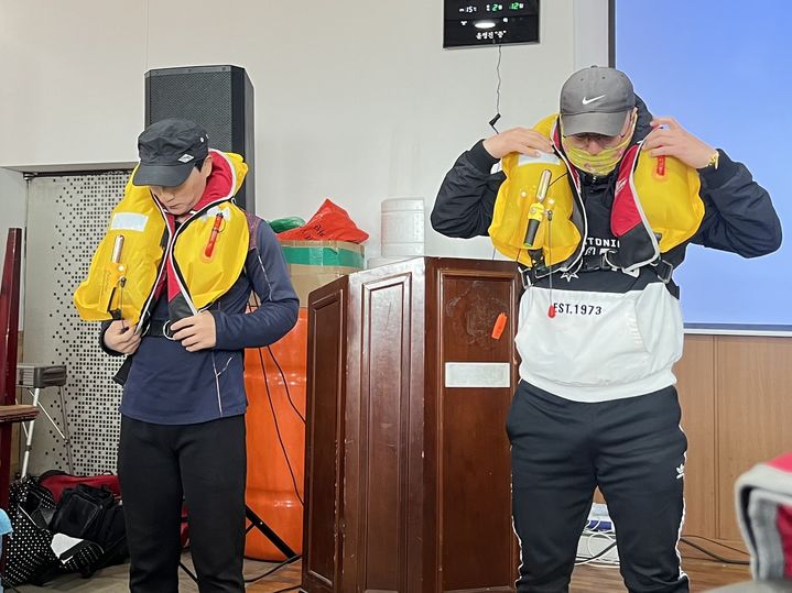 [무안=뉴시스] 구명조끼. (자료사진 제공 = 전남도). 2025.08.09. photo@newsis.com *재판매 및 DB 금지