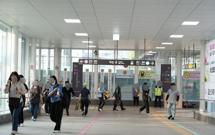 별내선 8호선 연장구간 개통 1주년, 이용자 약 30% 증가