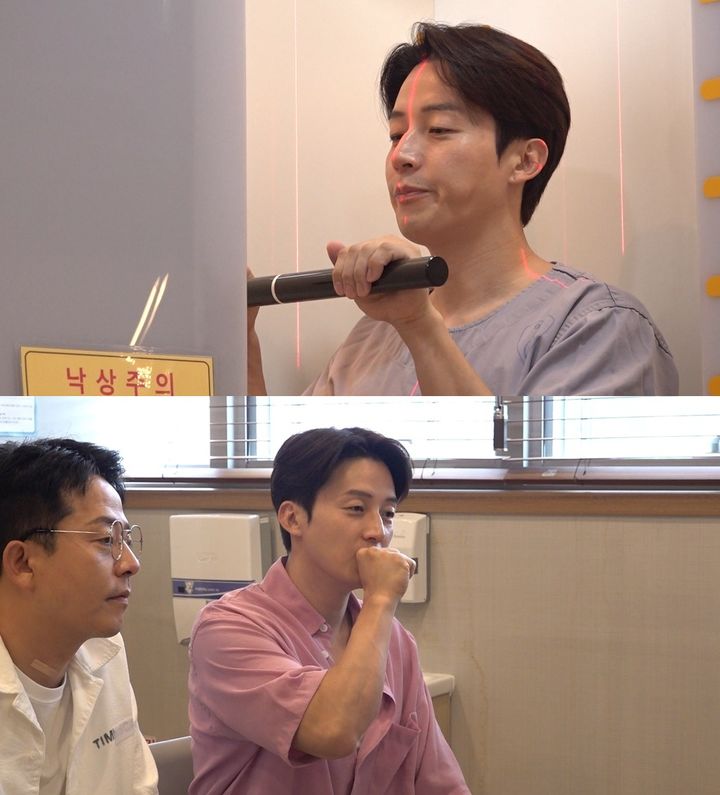 상담받는 허경환