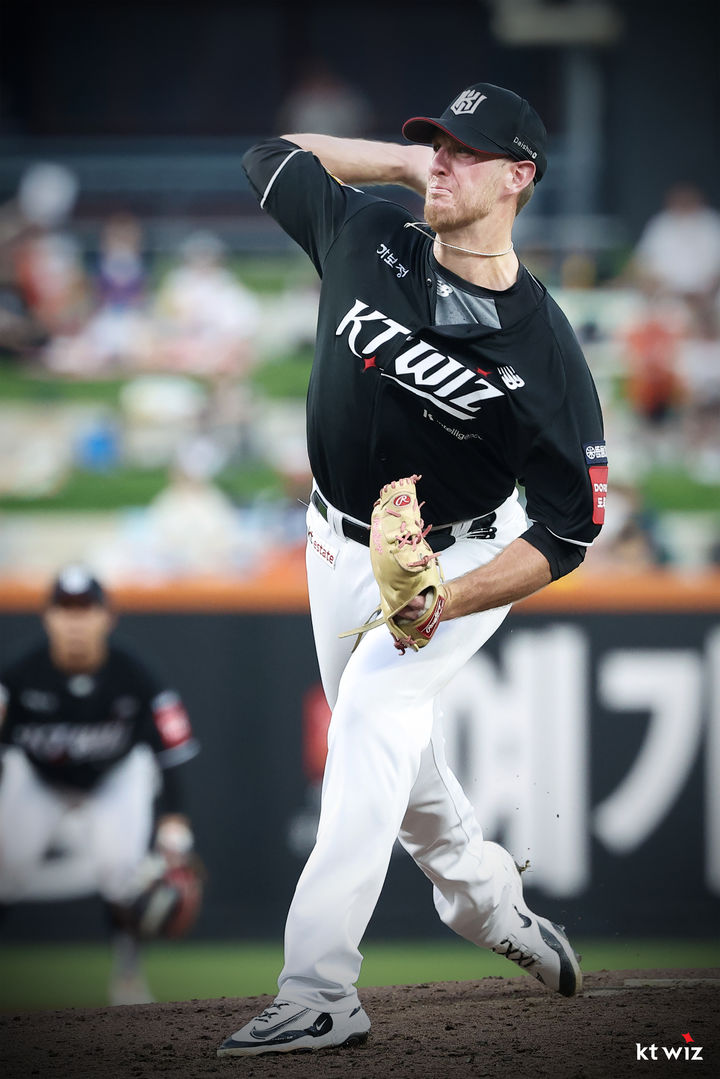 [서울=뉴시스] 프로야구 KT 위즈의 패트릭 머피. (사진 = KT 위즈 제공) *재판매 및 DB 금지