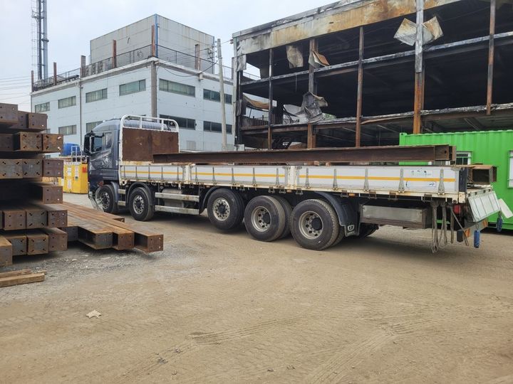 경기 광주 철거 사고 현장 모습. (사진=경기도소방재난본부 제공) *재판매 및 DB 금지