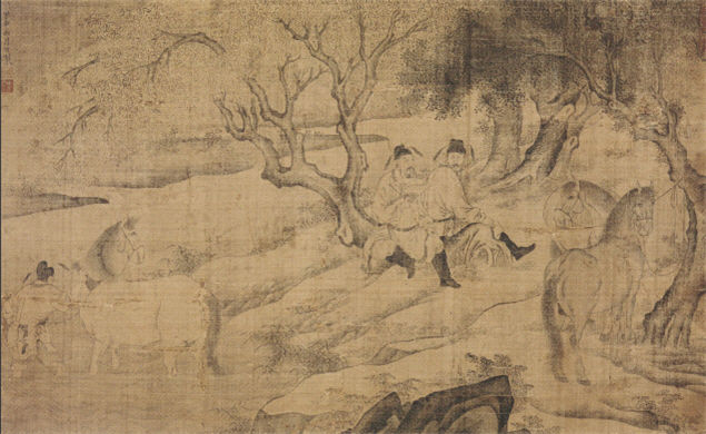 [무안=뉴시스] 공재 윤두서 '세마도'. (사진 제공 = 전남국제수묵비엔날레). 2025.08.11. photo@newsis.com *재판매 및 DB 금지