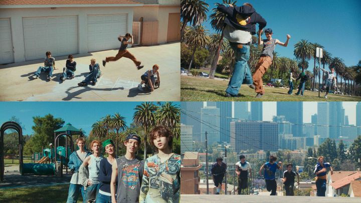 [서울=뉴시스] 신인 보이그룹 코르티스는 11일 하이브 레이블즈 유튜브 채널에 데뷔 앨범 '컬러 아웃사이드 더 라인즈'(COLOR OUTSIDE THE LINES) 인트로곡 '고!'(GO!) 뮤직비디오를 공개했다. (사진=빅히트뮤직 제공) 2025.08.11. photo@newsis.com *재판매 및 DB 금지