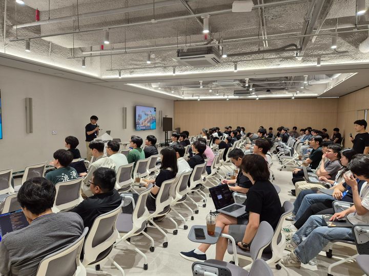 크래프톤 정글 게임테크랩 1기 발표회 현장 (사진=크래프톤 제공) *재판매 및 DB 금지