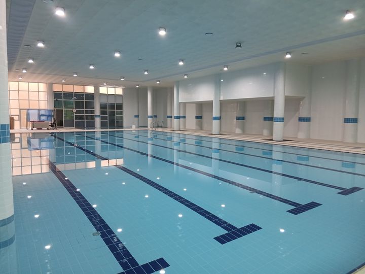 [고창=뉴시스] 고창 청소년수련관 수영장. *재판매 및 DB 금지