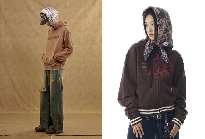 [서울=뉴시스] 무신사는 여름 시즌 인기 아이템으로 반다나와 스카프가 급부상했다고 12일 밝혔다. (사진=무신사 제공) *재판매 및 DB 금지