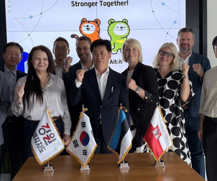 [춘천=뉴시스] 12일 강원특별자치도(도지사 김진태)는 지난 11일부터 12일까지 에스토니아를 방문해 강원-에스토니아 간 글로벌 협력을 강화하고, 에이아이 헬스케어 분야 실증 확대와 유럽시장 진출 기반 마련을 위한 협력 방안을 논의한다 고 밝혔다. 강원특별자치도 제공. *재판매 및 DB 금지