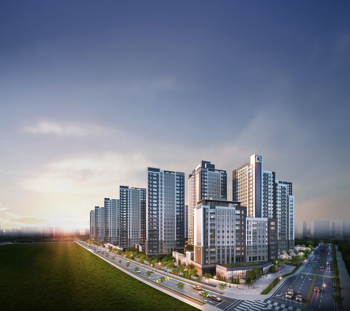 [서울=뉴시스] 동부건설이 조성하는 '검단 센트레빌 에듀시티' 투시도. 2025.08.12. (자료=동부건설 제공) photo@newsis.com *재판매 및 DB 금지