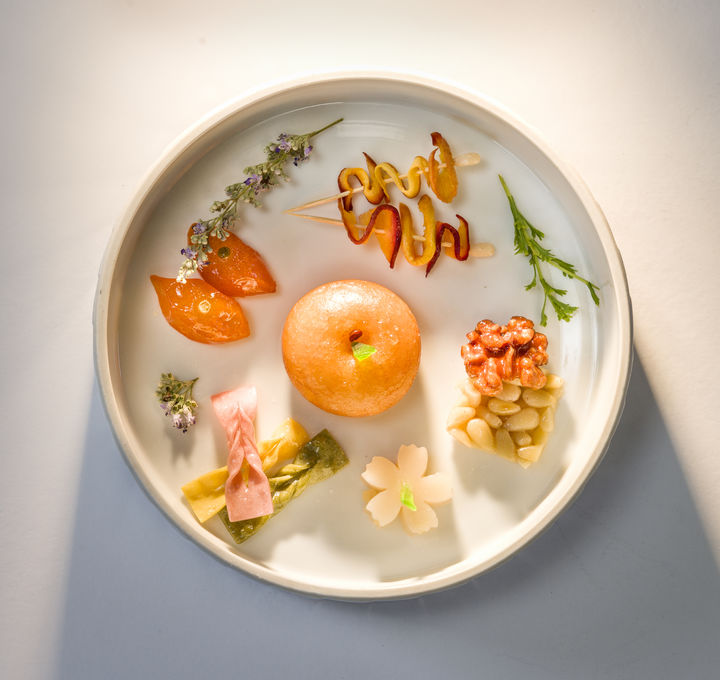 [서울=뉴시스] 경복궁 생과방 주악세트 (사진=국가유산청 제공) 2025.08.12. photo@newsis.com *재판매 및 DB 금지