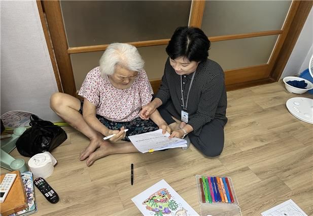 영동군 노인회 경로당 만족도 설문조사(사진=영동군노인회 제공) *재판매 및 DB 금지