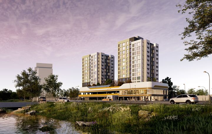 임실군 오수면 공공임대아파트 조감도. *재판매 및 DB 금지