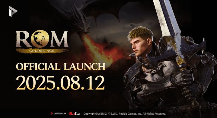 위메이드, 웹3 MMORPG '롬: 골든 에이지' 정식 서비스 시작