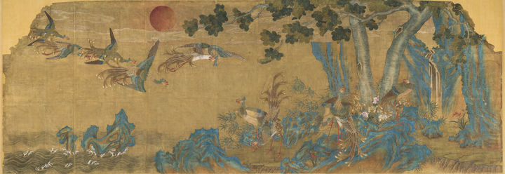 [서울=뉴시스] 오일영·이용우, '봉황도'대조전 동쪽 벽,국가등록문화유산 (사진=국가유산청 제공) 2025.08.12. photo@newsis.com *재판매 및 DB 금지