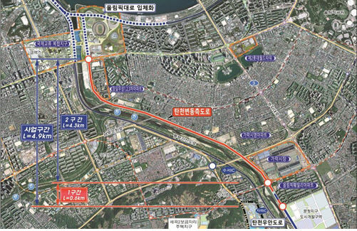 [서울=뉴시스] 공사 구간. 2025.08.13. (자료=서울시 제공) *재판매 및 DB 금지