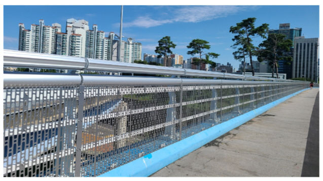 [서울=뉴시스] 마포대교 안전 난간. 2025.08.13 (사진=서울시 제공) *재판매 및 DB 금지