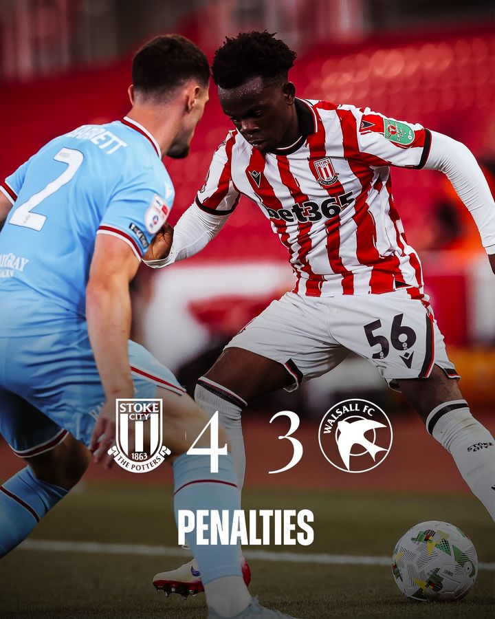 [서울=뉴시스]배준호의 스토크시티, 카라바오컵 2회전 진출. (사진=스토크시티 구단 소셜미디어 캡처) 2025.02.01. photo@newsis.com *재판매 및 DB 금지