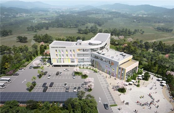 [안동=뉴시스] 경북교육청 유아교육진흥원 조감도. (사진=경북교육청 제공) 2025.08.13. photo@newsis.com *재판매 및 DB 금지