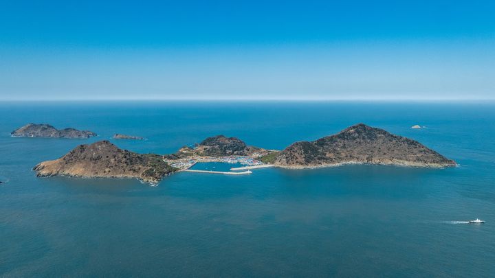 [보령=뉴시스] 충남 최서단에 위치, 신비로움을 자아내는 외연도 전경. (사진=보령시청 제공). photo@newsis.com *재판매 및 DB 금지