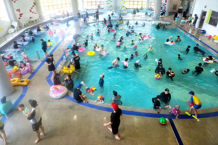 [순창=뉴시스] 강천산힐링스파 실내 풀장 모습. (사진=뉴시스 DB). photo@newsis.com *재판매 및 DB 금지