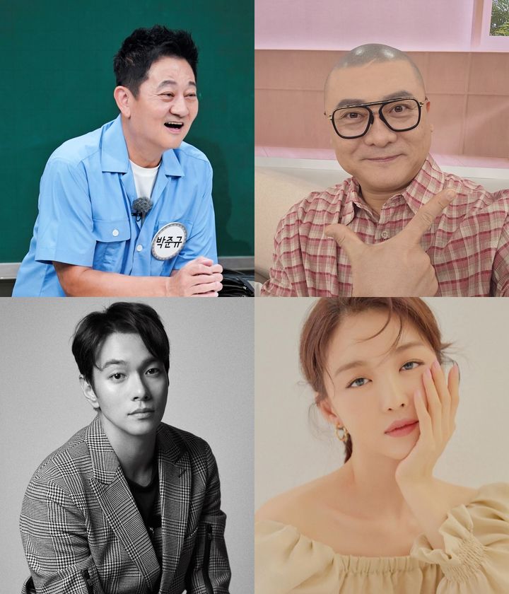 [서울=뉴시스] 배우 박준규·염경환·이규한·장희진이 오는 23일 오후 9시 방송하는 JTBC 예능 프로그램 '아는 형님'에 게스트로 출연한다. (사진=JTBC '아는 형님' 제공) 2025.08.13. photo@newsis.com *재판매 및 DB 금지