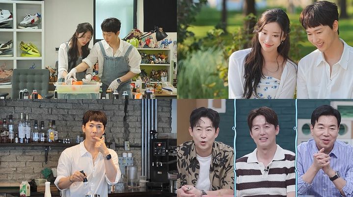 [서울=뉴시스] 13일 오후 9시 30분 방송하는 채널A 예능 프로그램 '요즘 남자 라이프-신랑수업'에선 장우혁이 배우 이다해 주선으로 만난 배우 오채이와 첫 정식 데이트를 한다. (사진=채널A '요즘 남자 라이프-신랑수업' 제공) 2025.08.13. photo@newsis.com *재판매 및 DB 금지