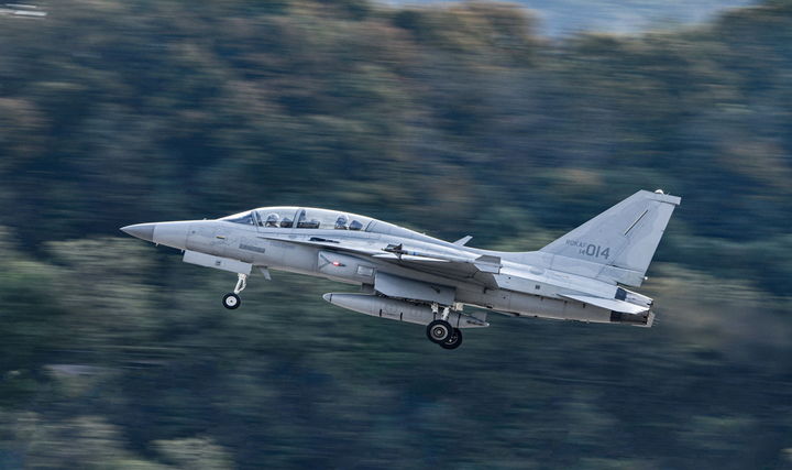 제8전투비행단 FA-50 항공기 이륙 모습. *재판매 및 DB 금지