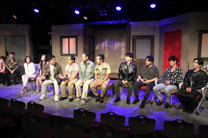 13일 서울 종로구 대학로 아트하우에서 연극 '서울의 별' 프레스콜이 열렸다. (사진=극단 두레 제공) *재판매 및 DB 금지
