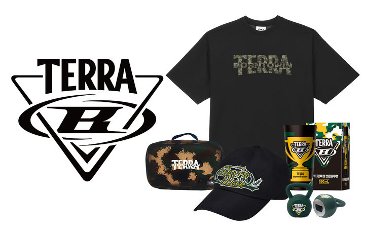 [서울=뉴시스] 하이트진로 본투윈 협업 상품 7종. (사진=하이트진로 제공)&nbsp; *재판매 및 DB 금지