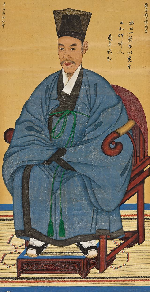 조숙하 초상, ink and color on silk, 47.8×92.5cm, 1871, 추정가 4000만원~1억원 *재판매 및 DB 금지