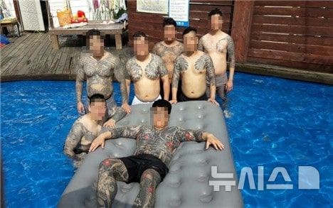 [서울=뉴시스] 조직원 활동 사진. (사진=서울경찰청 광역수사단 형사기동대 제공) 2025.08.14. photo@newsis.com