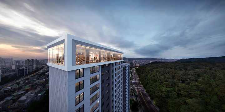 [서울=뉴시스] 한화포레나 울산무거 라운지 투시도. (사진=한화 제공) 2025.08.15. photo@newsis.com *재판매 및 DB 금지