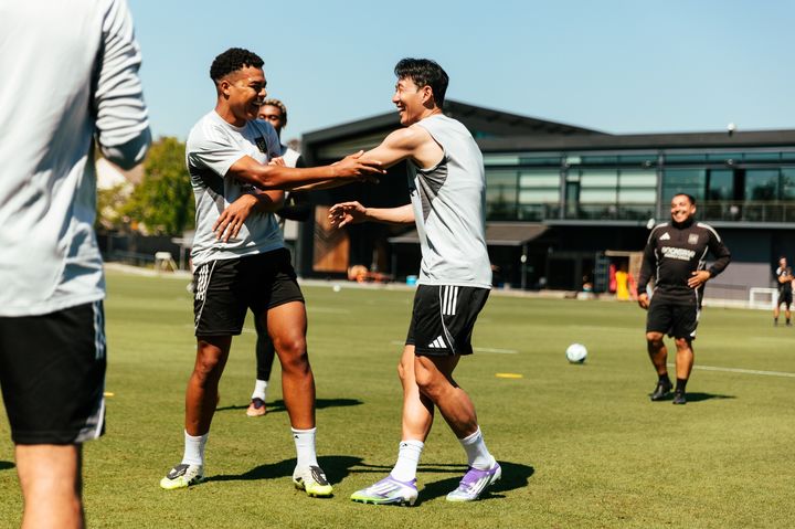 [서울=뉴시스] 미국 프로축구 메이저리그사커(MLS) 로스앤젤레스FC(LAFC)의 손흥민. (사진=LAFC SNS 캡처) *재판매 및 DB 금지