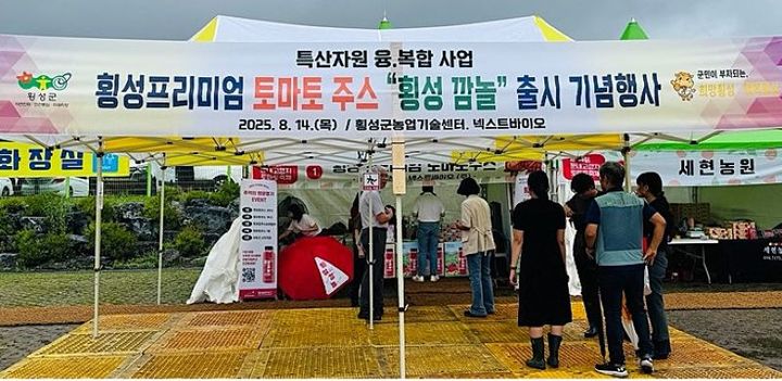'횡성깜놀' 축제장에서 개시. *재판매 및 DB 금지