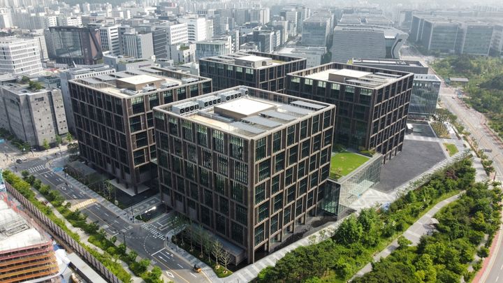 [서울=뉴시스] 이랜드 마곡 글로벌 R&D 센터 (사진=이랜드 제공) *재판매 및 DB 금지