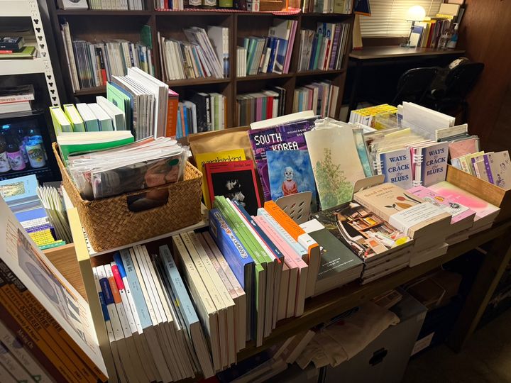 [서울=뉴시스]성예진 인턴기자=13일 찾은 서울 마포구 연남동의 한 독립서점 내부. 2025.08.17 photo@newsis.com *재판매 및 DB 금지