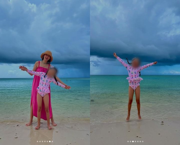 [서울=뉴시스] 배우 조윤희가 딸과의 근황을 공개했다. (사진=조윤희 인스타그램 캡처) 2025.08.15. photo@newsis.com *재판매 및 DB 금지