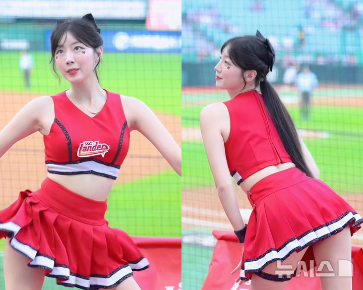 [뉴시스] 치어리더 안지현. (사진=인스타그램 갈무리)